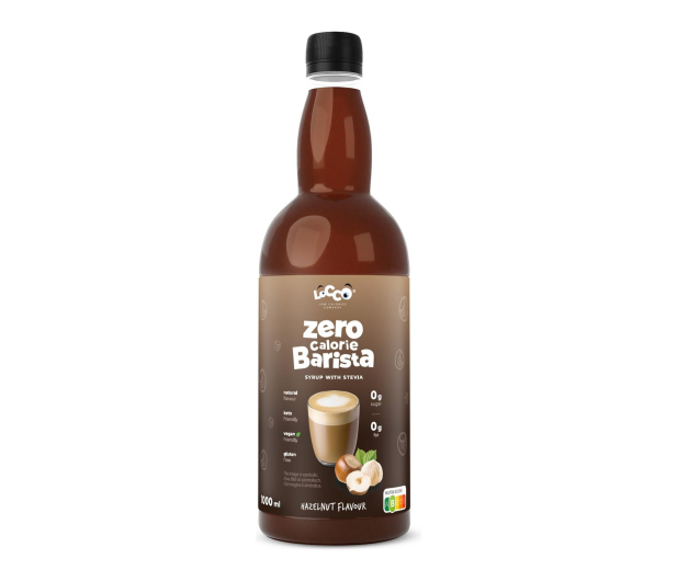 LOCCO 0 kcal syrop Barista ze stewią o smaku Orzechowym - 1503780 - zdjęcie